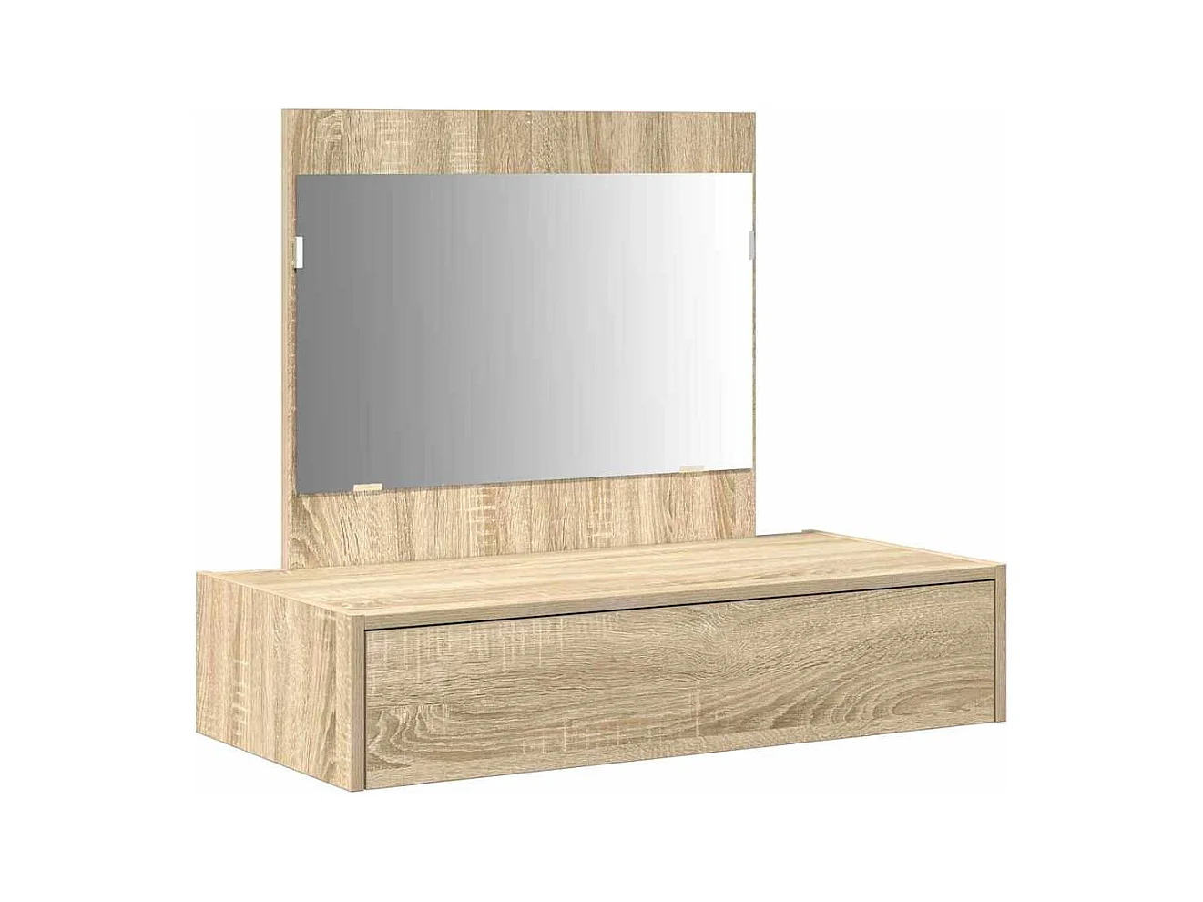 Table de Toilette Marron 83 x 40 x 70 cm Bois d'ingénierie