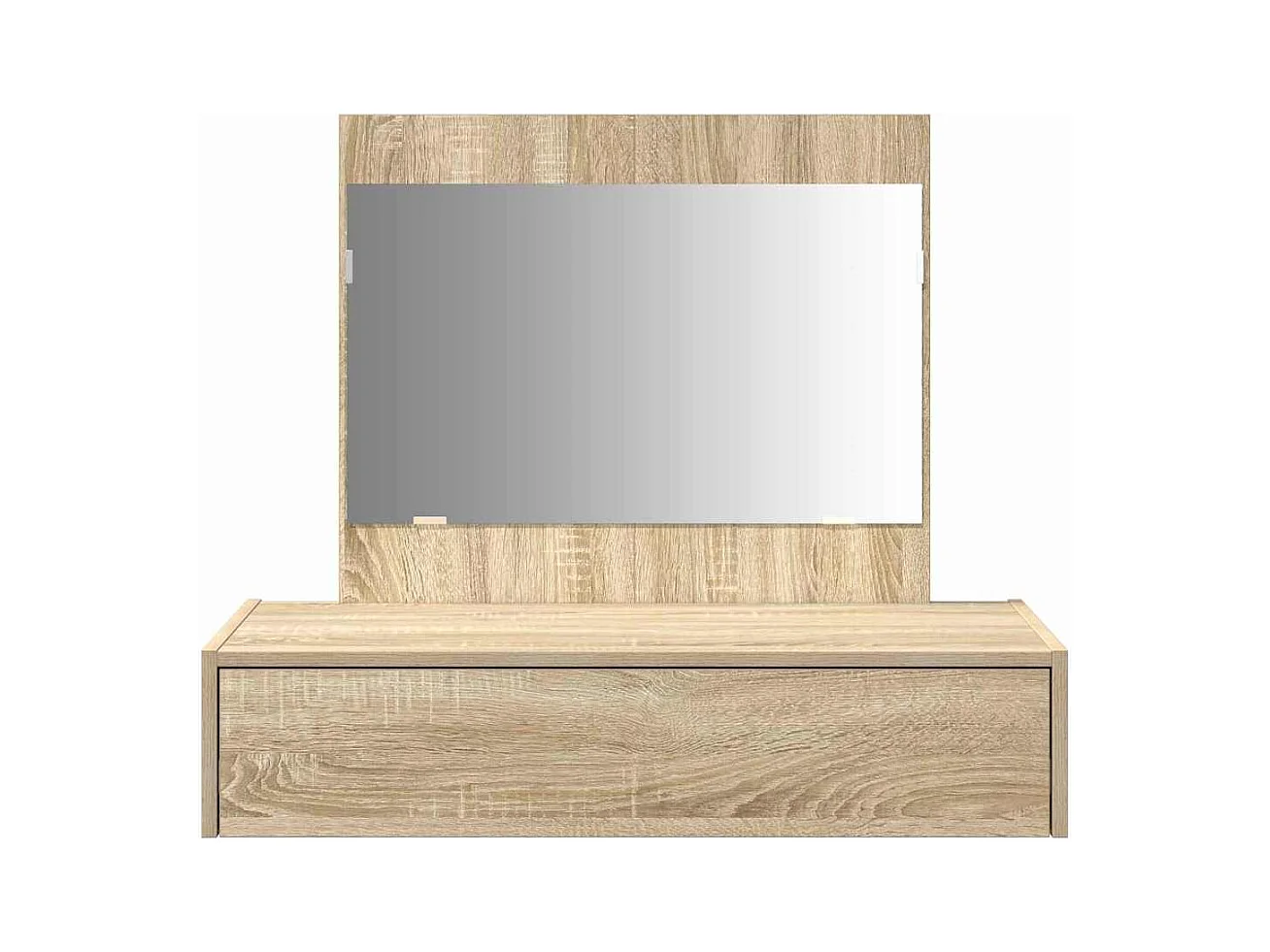 Table de Toilette Marron 83 x 40 x 70 cm Bois d'ingénierie