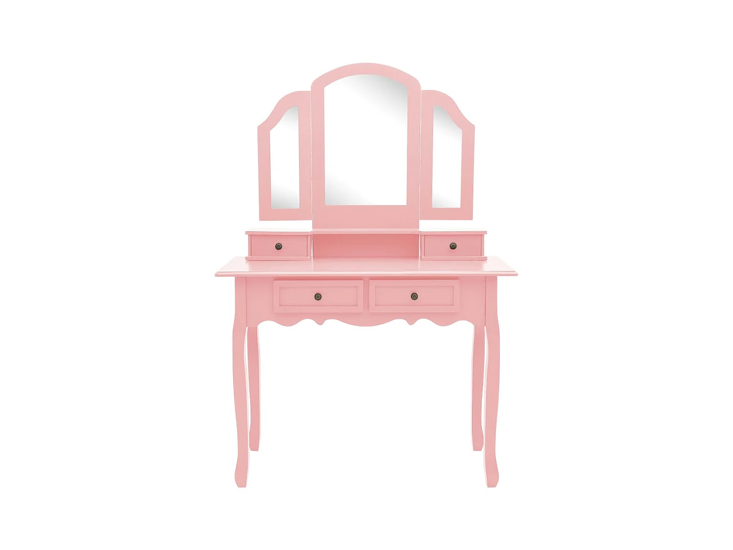 Set toeletta e sgabello Rose 100x40x146 cm Paulownia