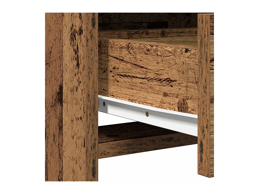 Coiffeuse Bois Ancien 50 x 41 x 135 cm Bois d'ingénierie