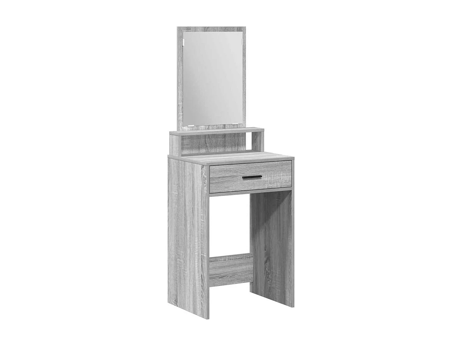 Sonoma Grey Dressing Table 50 x 41 x 140 cm Engineered Wood