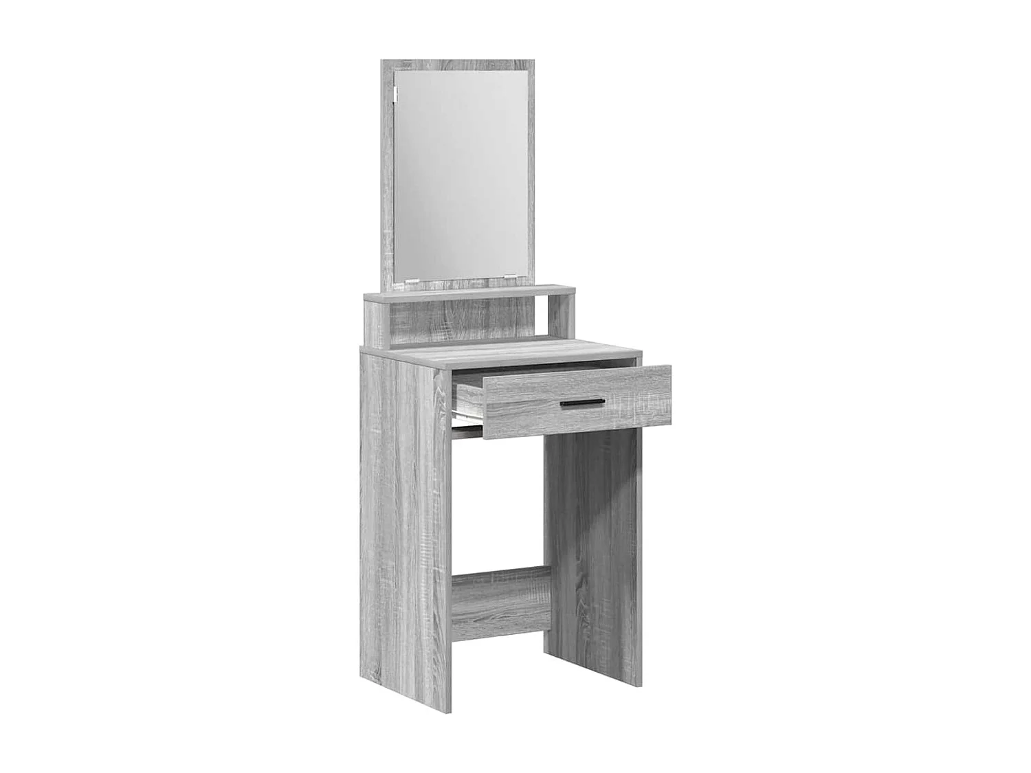 Sonoma Grey Dressing Table 50 x 41 x 140 cm Engineered Wood