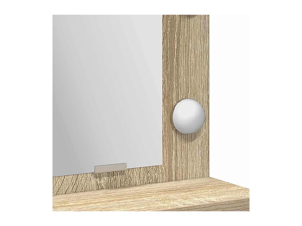 Coiffeuse Chêne sonoma 50 x 41 x 135 cm Bois d'ingénierie