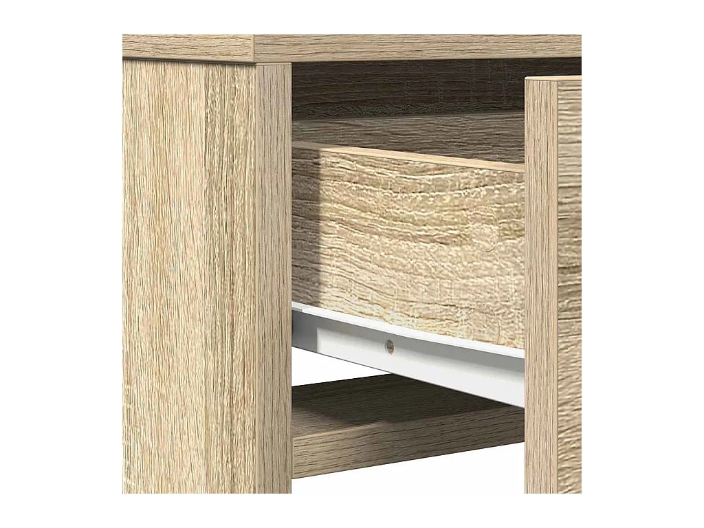 Coiffeuse Chêne sonoma 50 x 41 x 135 cm Bois d'ingénierie