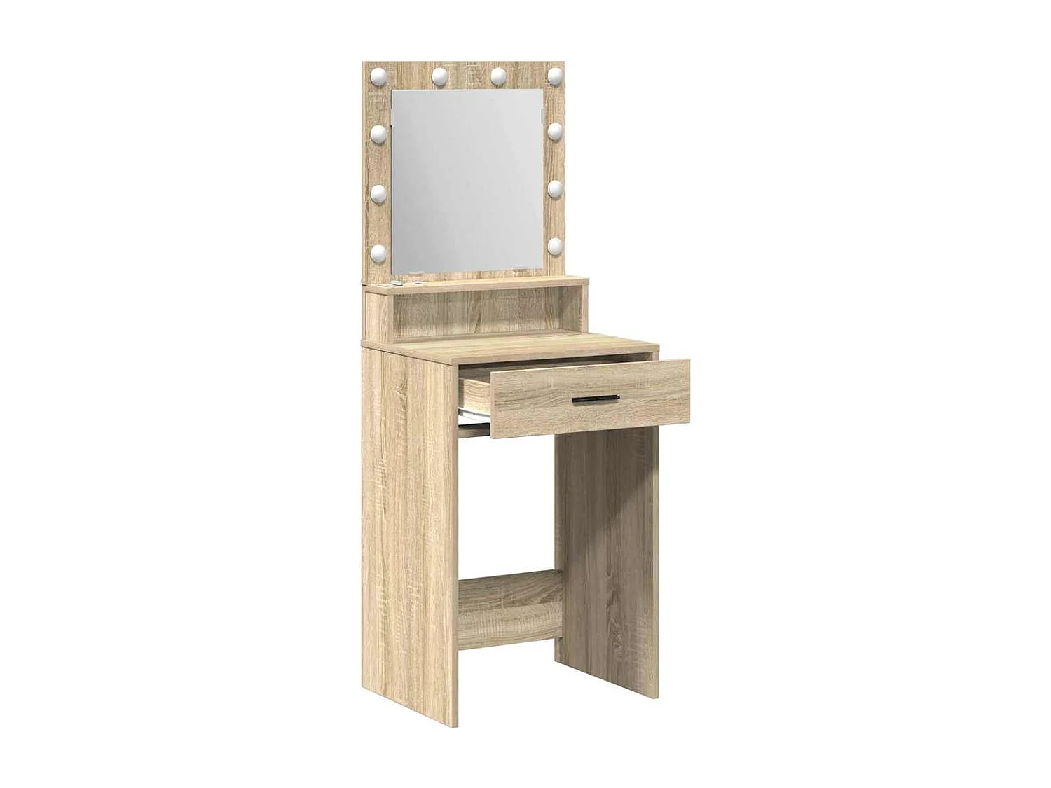 Tocador de roble Sonoma 50 x 41 x 135 cm Madera de ingeniería