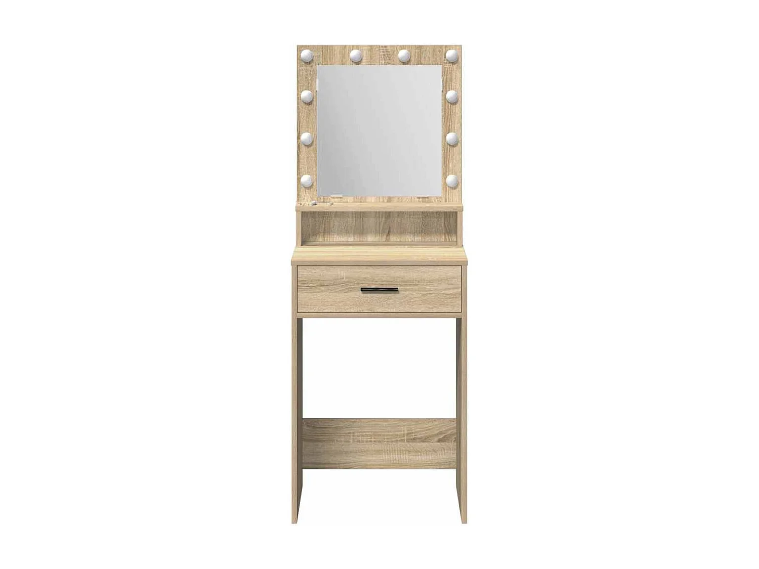 Tocador de roble Sonoma 50 x 41 x 135 cm Madera de ingeniería