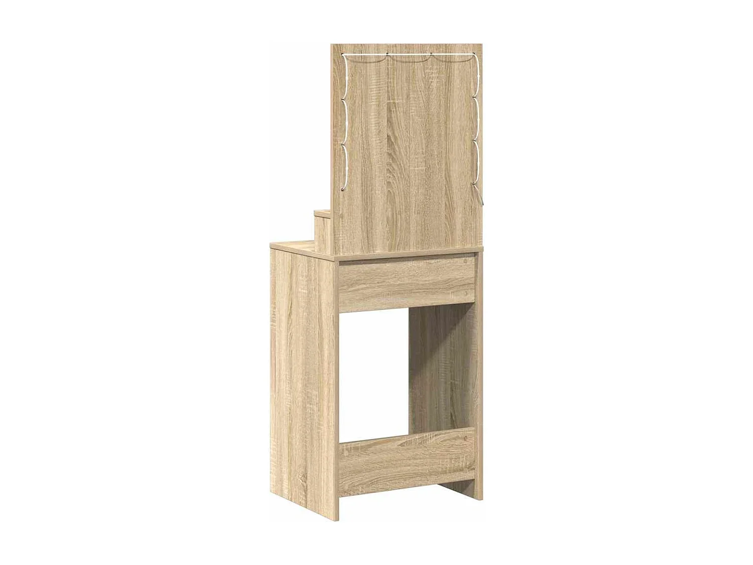 Tocador de roble Sonoma 50 x 41 x 135 cm Madera de ingeniería