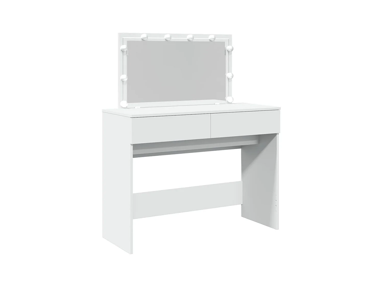 Kaptafel met witte LED 100x40x120 cm