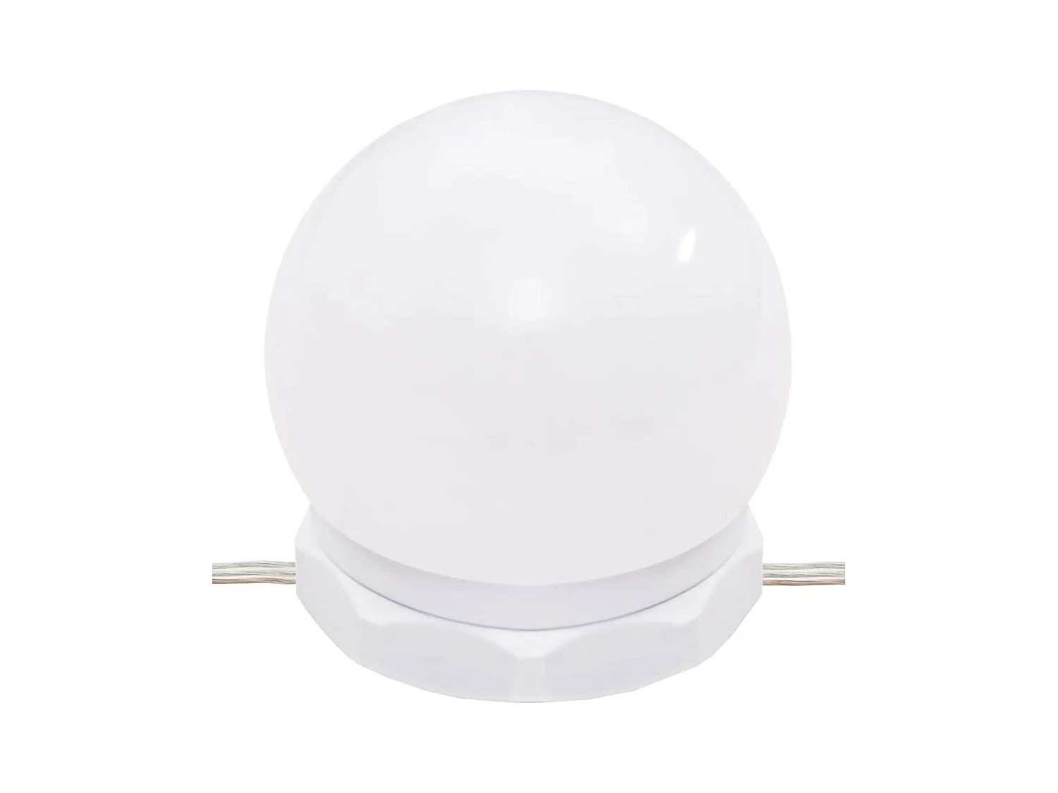 Tocador con luces LED roble Sonoma 96x40x142 cm