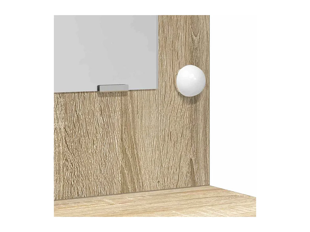 Coiffeuse Chêne sonoma 50 x 41 x 135 cm Bois d'ingénierie