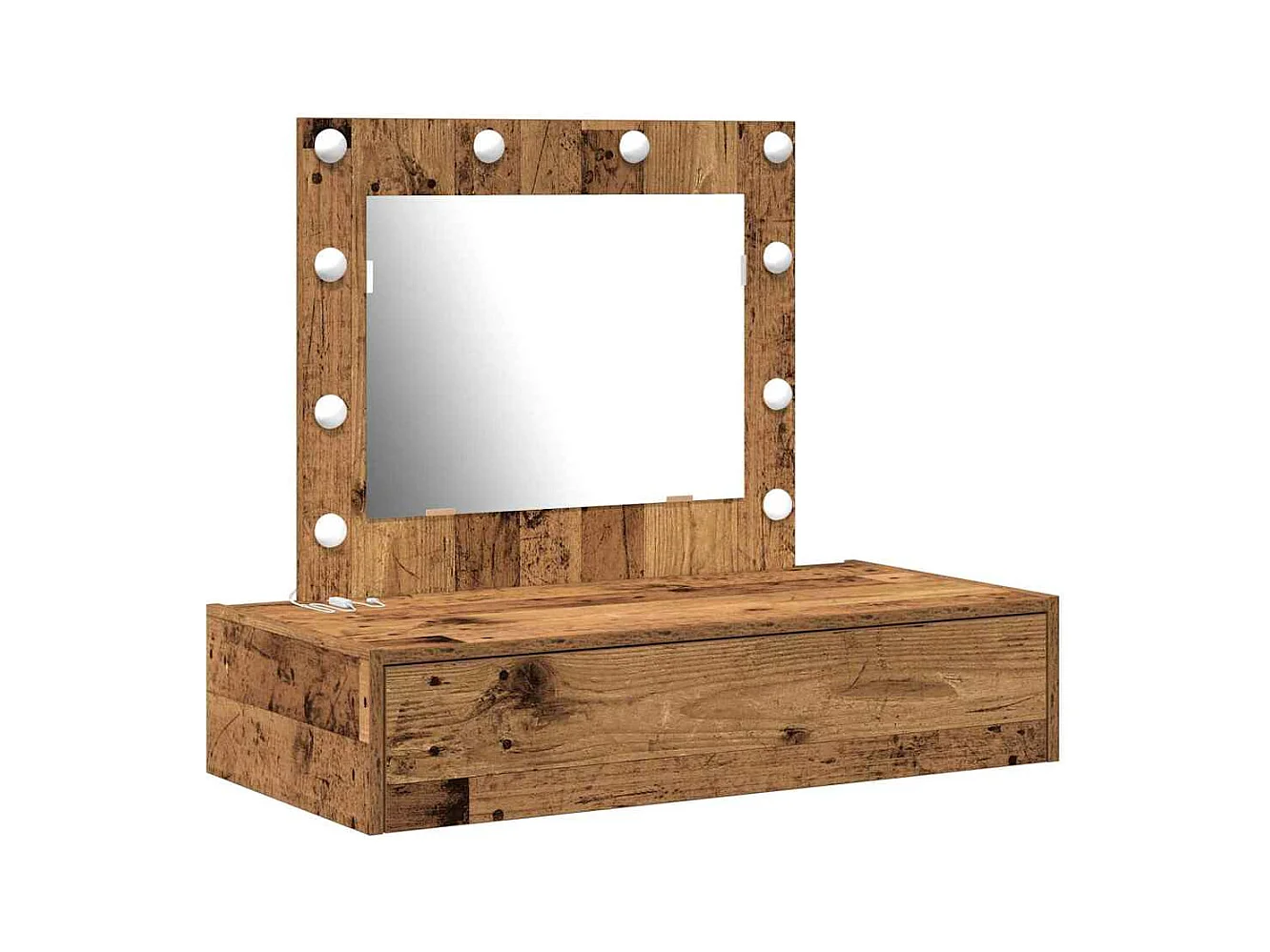 Table de Toilette Marron 83 x 40 x 70 cm Bois d'ingénierie