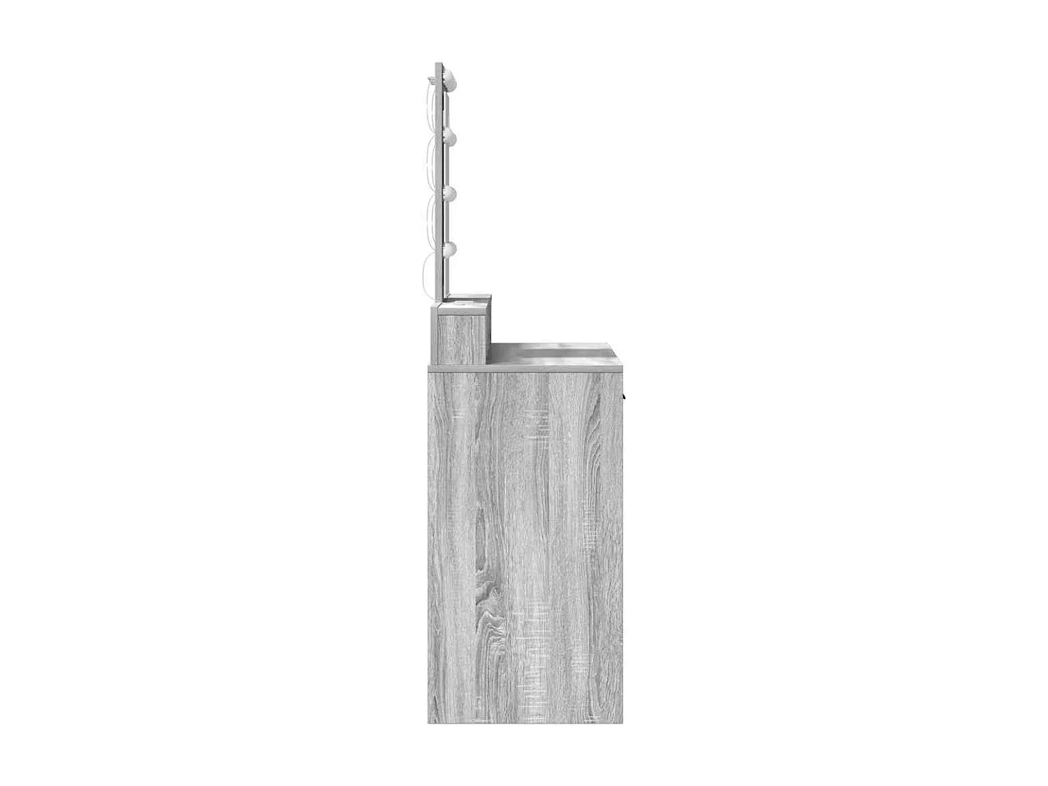 Table de Toilette Gris 100 x 41 x 140 cm Bois d'ingénierie