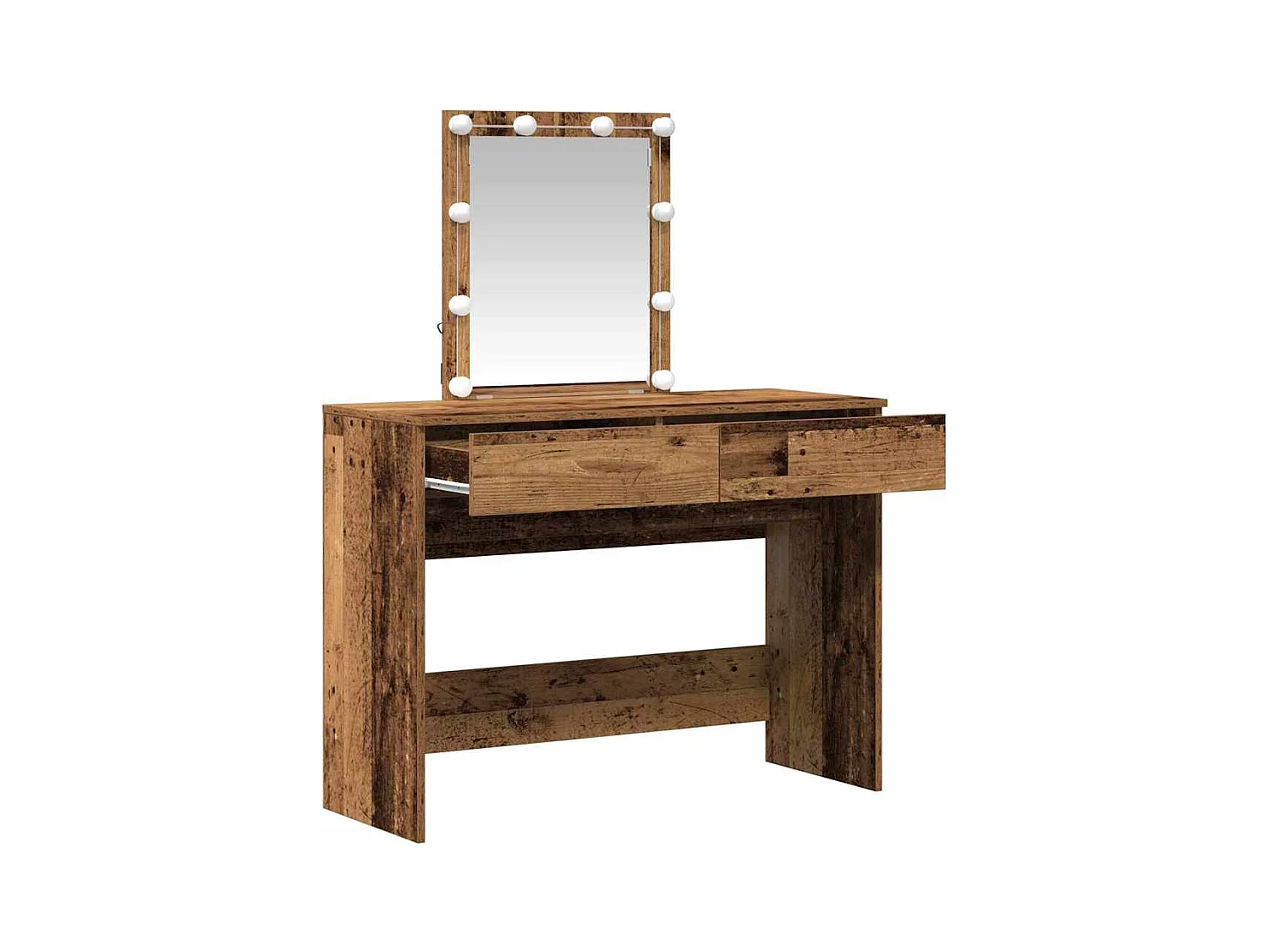 Coiffeuse Bois Ancien 100 x 40 x 130 cm Bois d'ingénierie