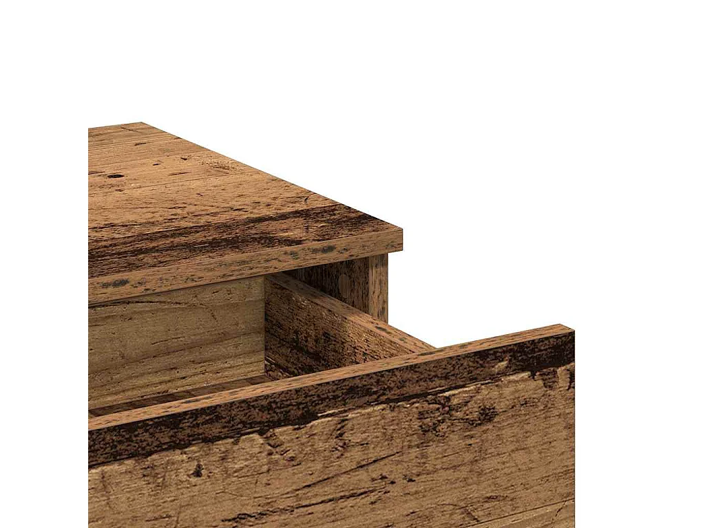 Coiffeuse Bois Ancien 100 x 40 x 130 cm Bois d'ingénierie