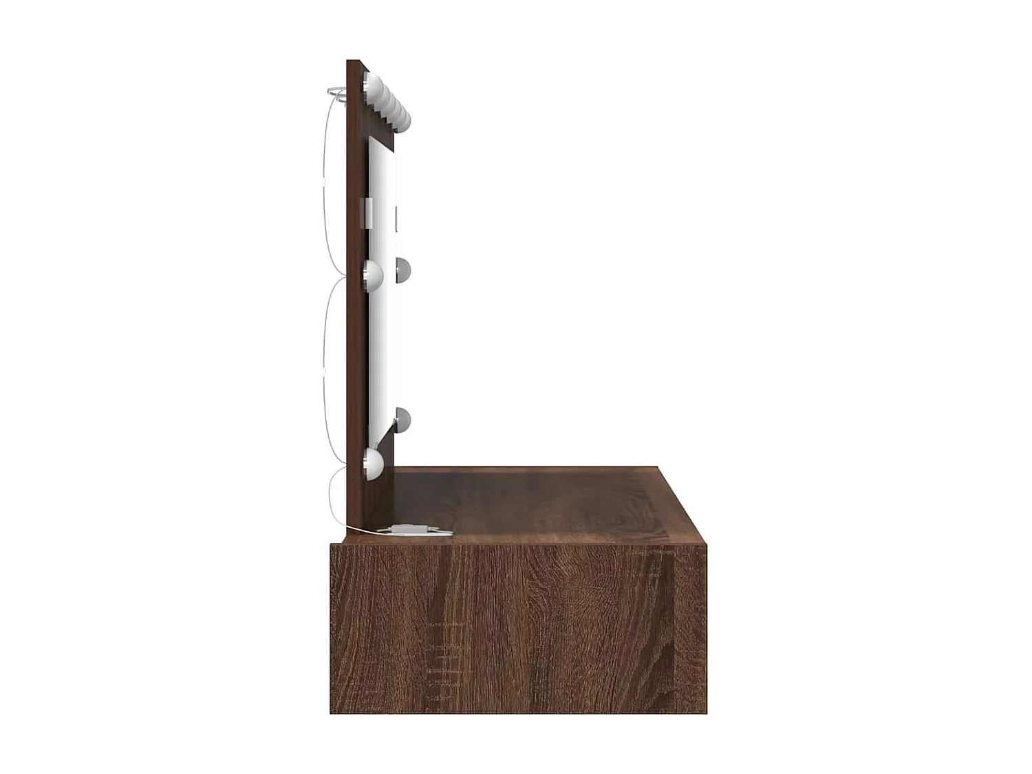 Table de Toilette Marron 100 x 40 x 70 cm Bois d'ingénierie