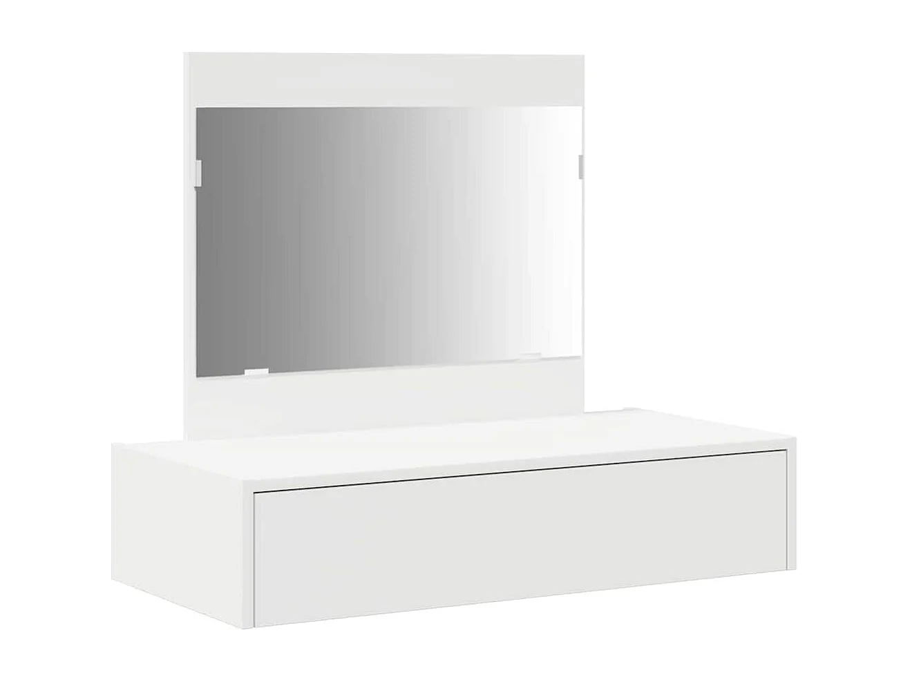 Table de Toilette Blanc 83 x 40 x 70 cm Bois d'ingénierie