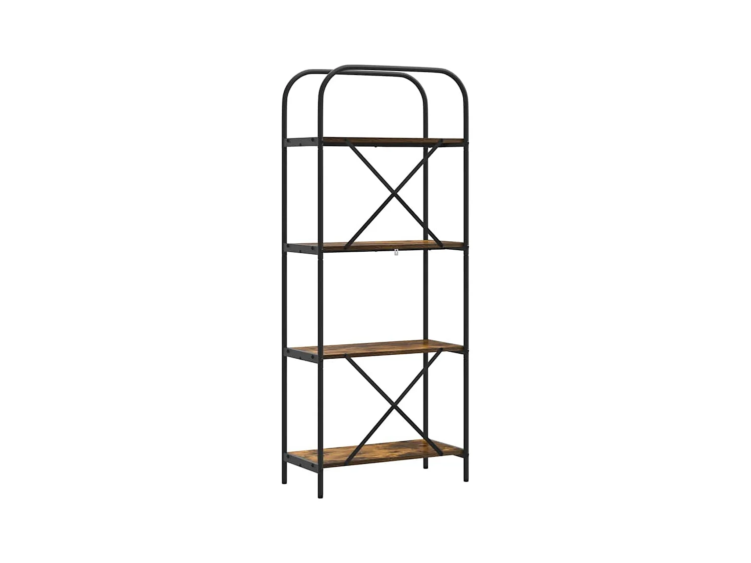 Étagère Chêne fumé 60 x 30 x 146 cm Bois d'ingénierie