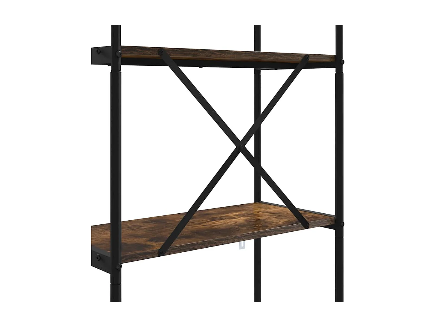 Étagère Chêne fumé 60 x 30 x 146 cm Bois d'ingénierie