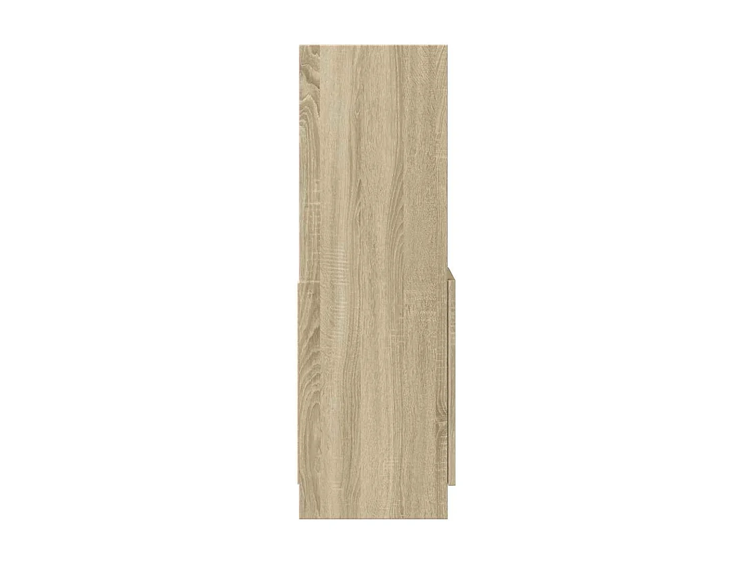 Hoog dressoir Sonoma eiken 92x33x100 cm bewerkt hout