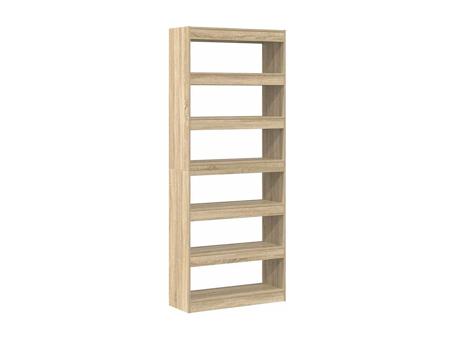 Bibliothèque Chêne sonoma 80 x 30 x 198 cm Bois d'ingénierie