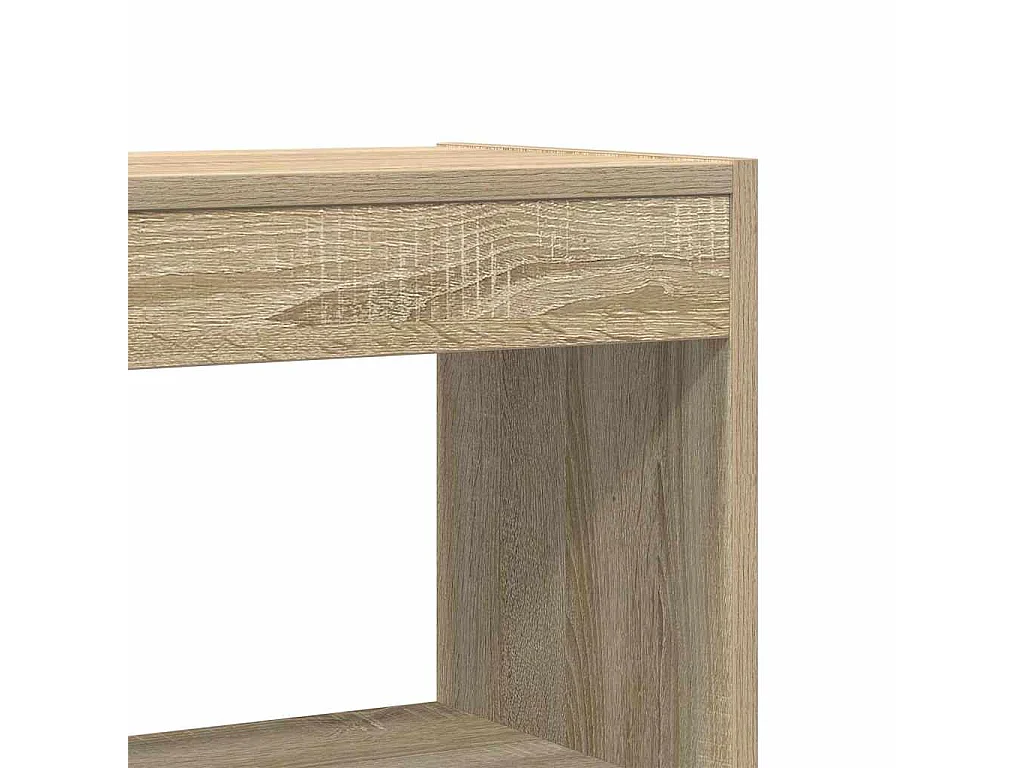 Bibliothèque Chêne sonoma 80 x 30 x 198 cm Bois d'ingénierie