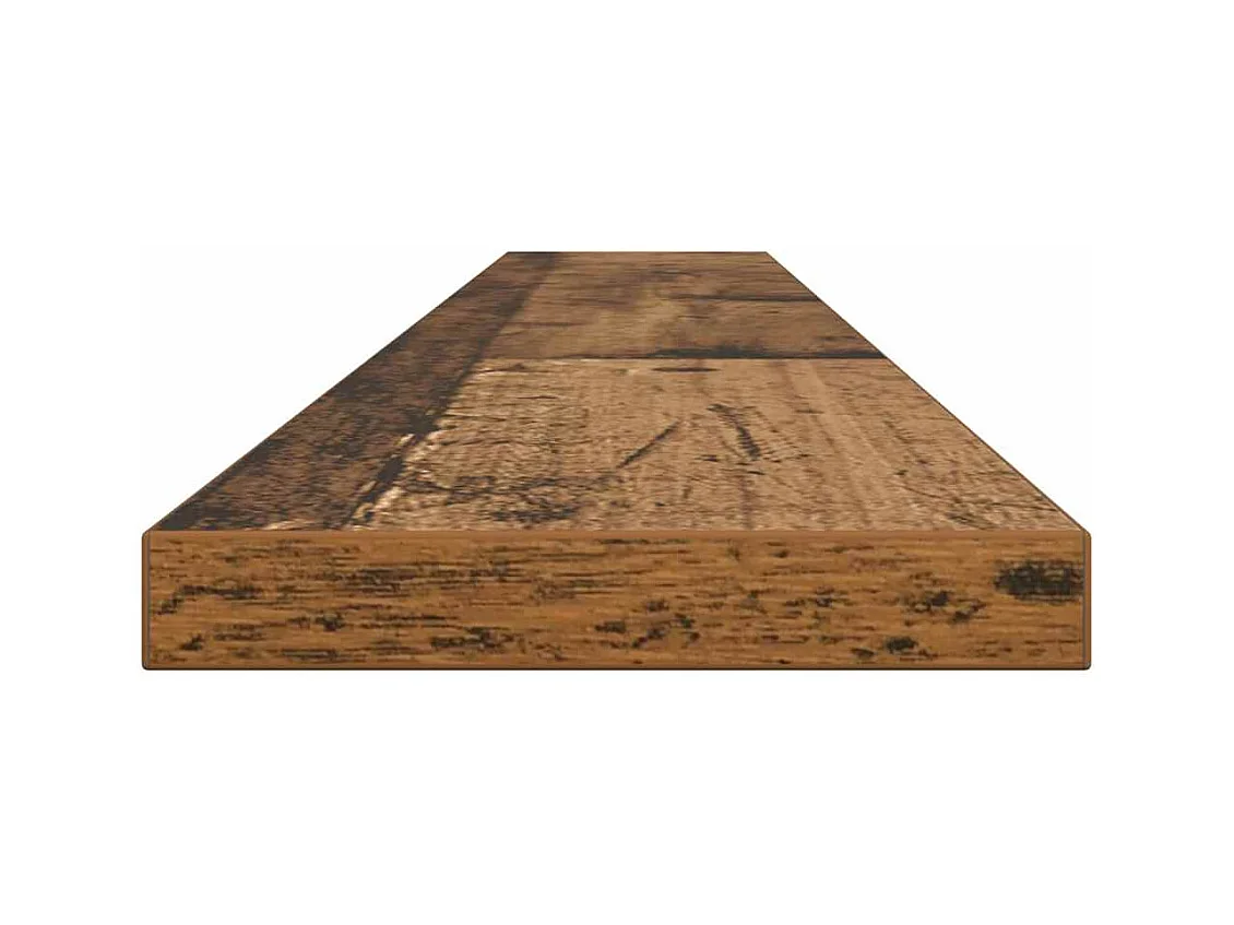 Étagère à livres 4 pcs Marron 100 x 10 x 1.5 cm