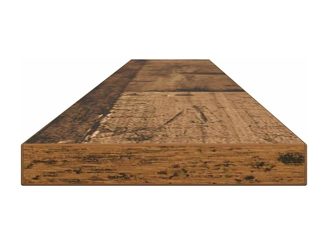 Étagère à livres 4 pcs Marron 100 x 10 x 1.5 cm