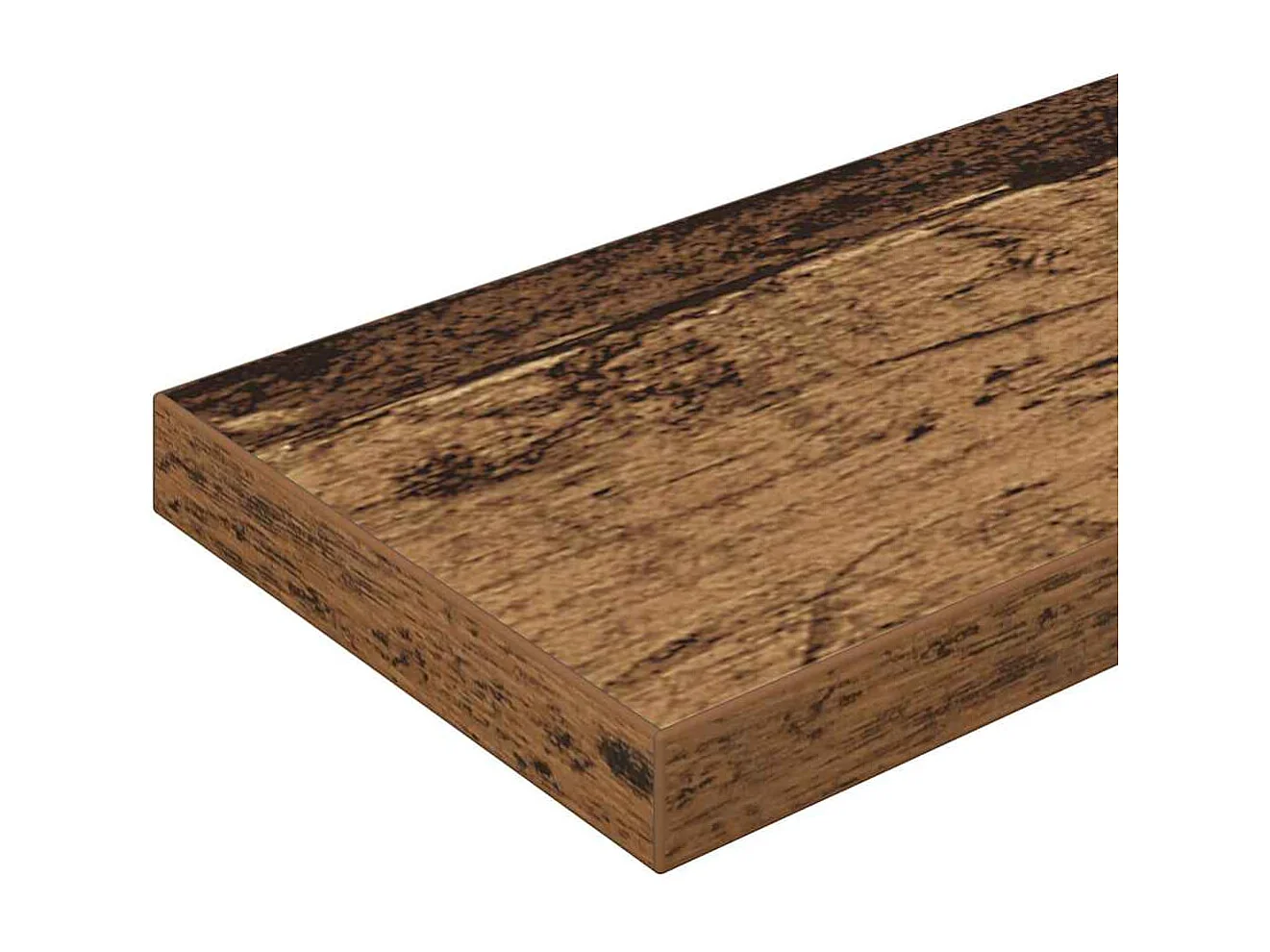 Étagère à livres 4 pcs Marron 100 x 10 x 1.5 cm