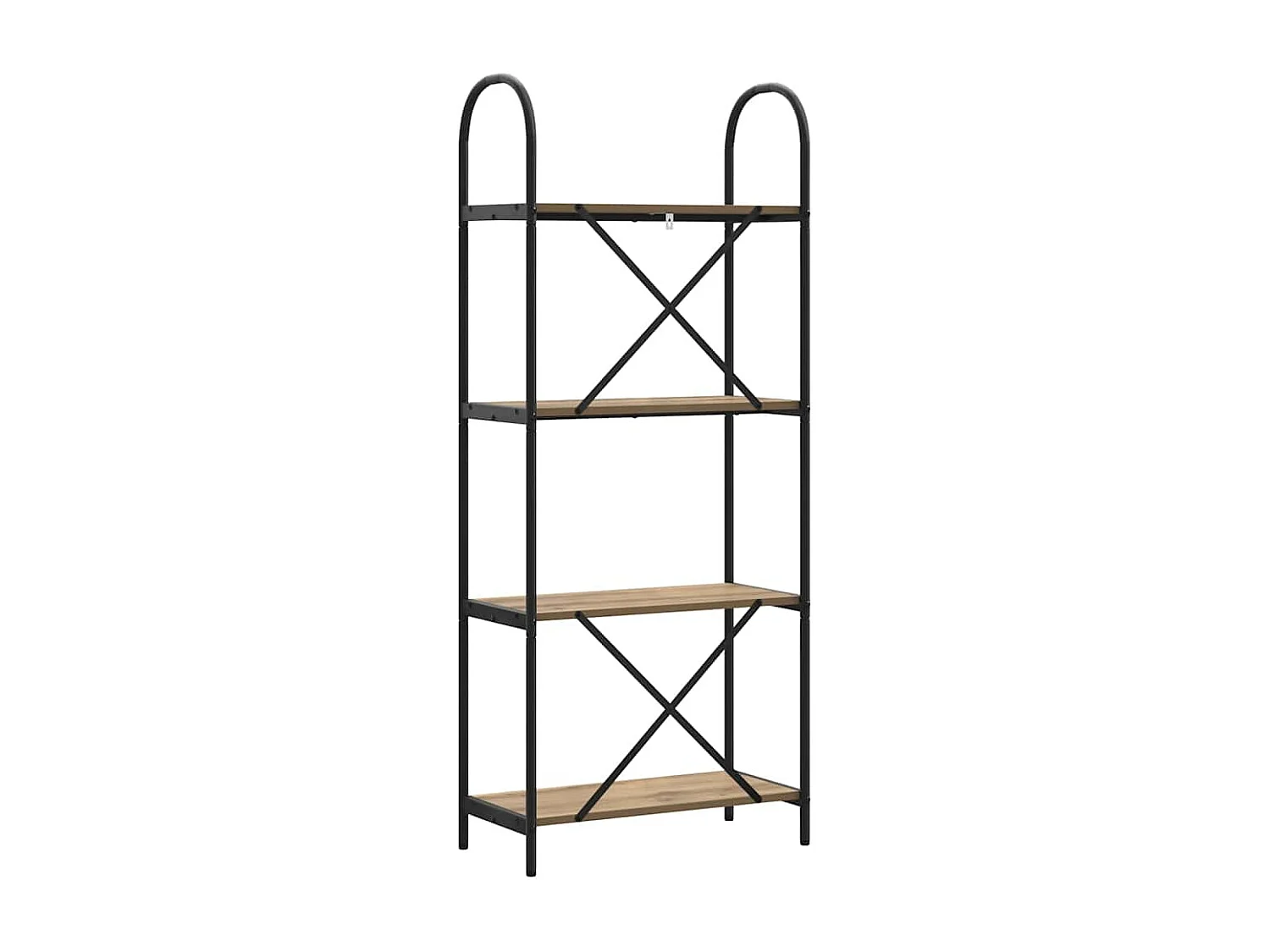 Étagère chêne artisanal 60 x 30 x 146 cm Bois d'ingénierie