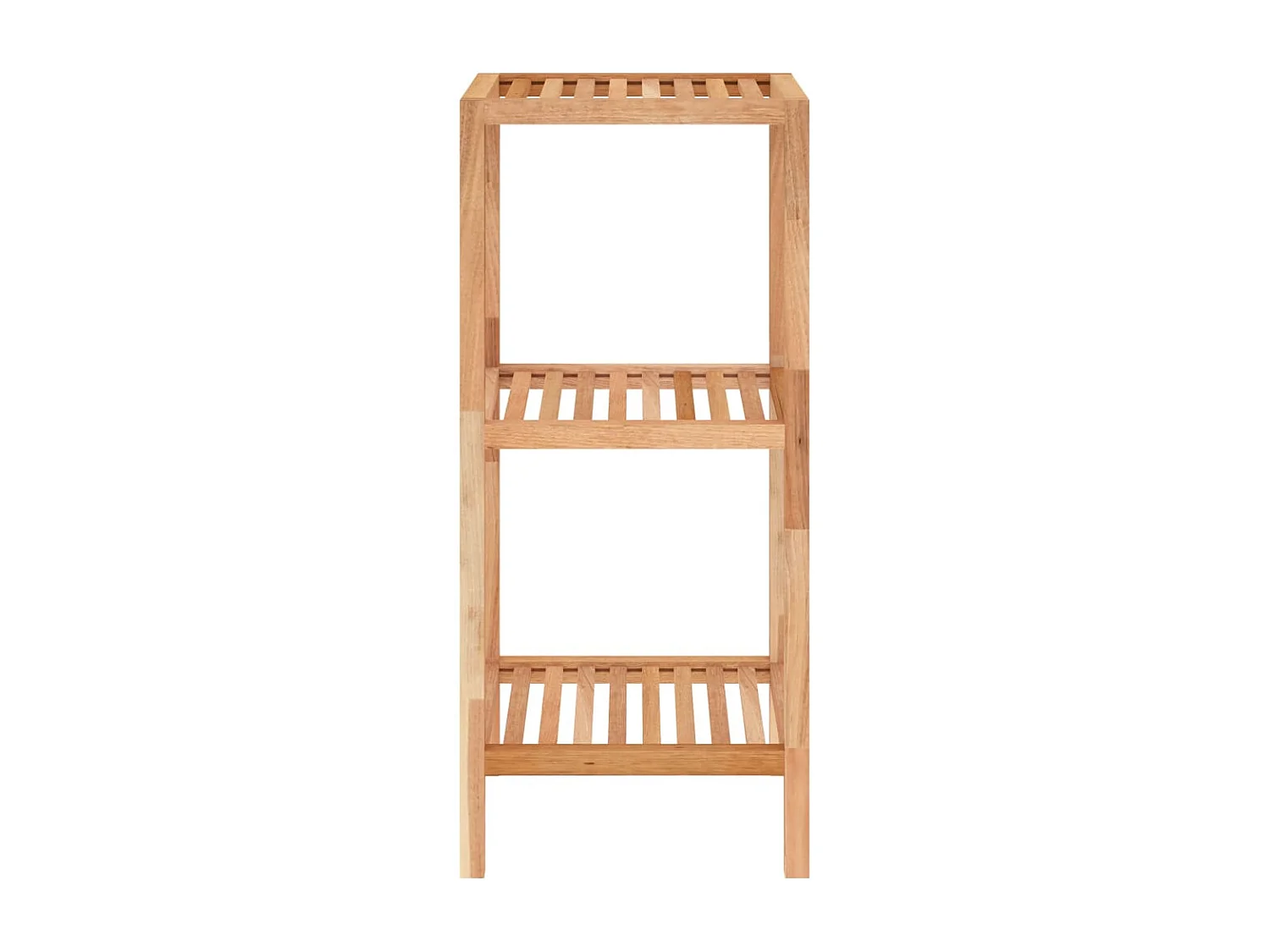 Étagère de salle de bain 36x36x79 cm Bois massif de noyer