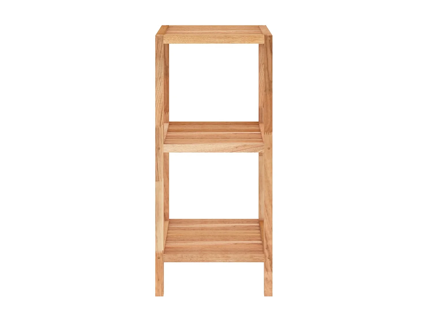 Étagère de salle de bain 36x36x79 cm Bois massif de noyer