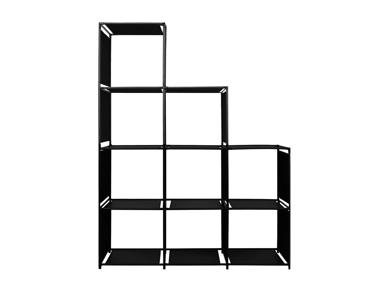 Scaffale espositivo per scale 130x45x170 cm in tessuto