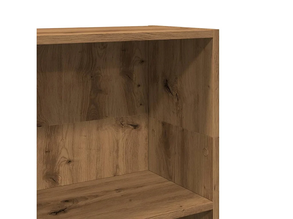 Handgefertigtes Bücherregal aus Eichenholz 40x24x109 cm