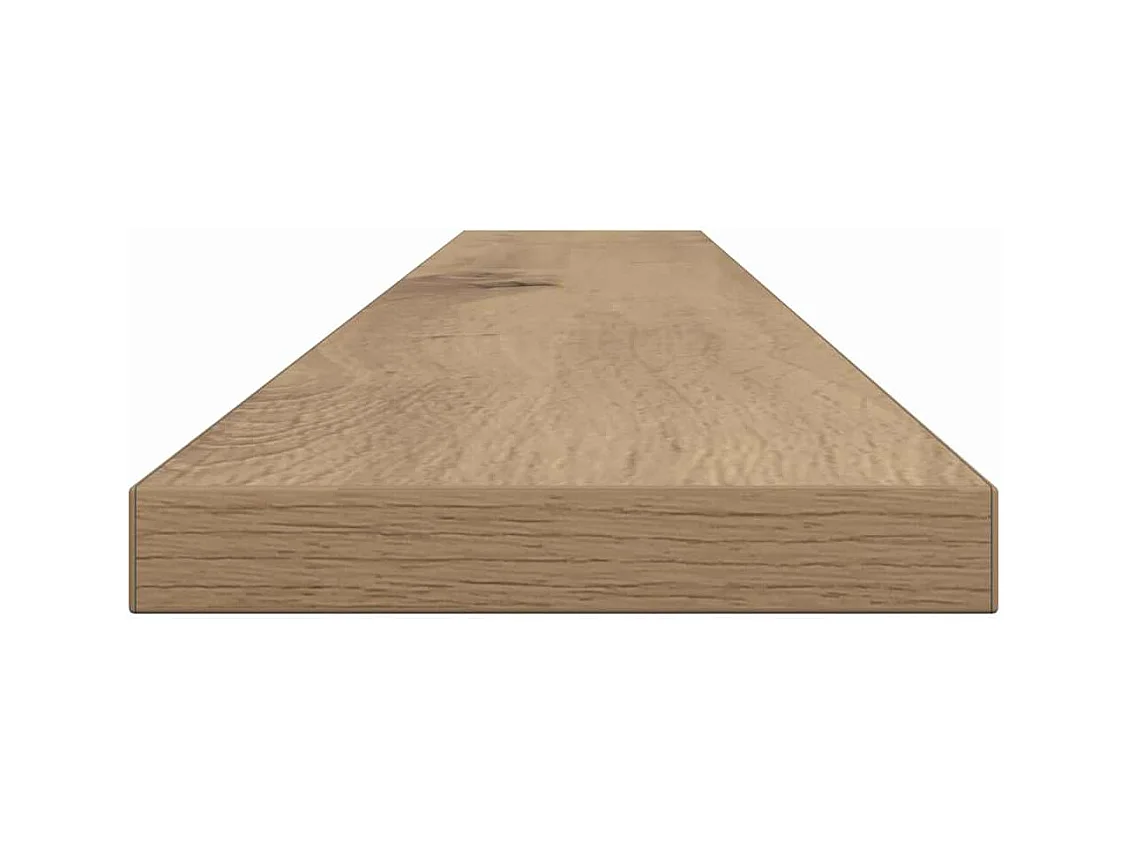 Étagère à livres 4 pcs Marron 100 x 10 x 1.5 cm