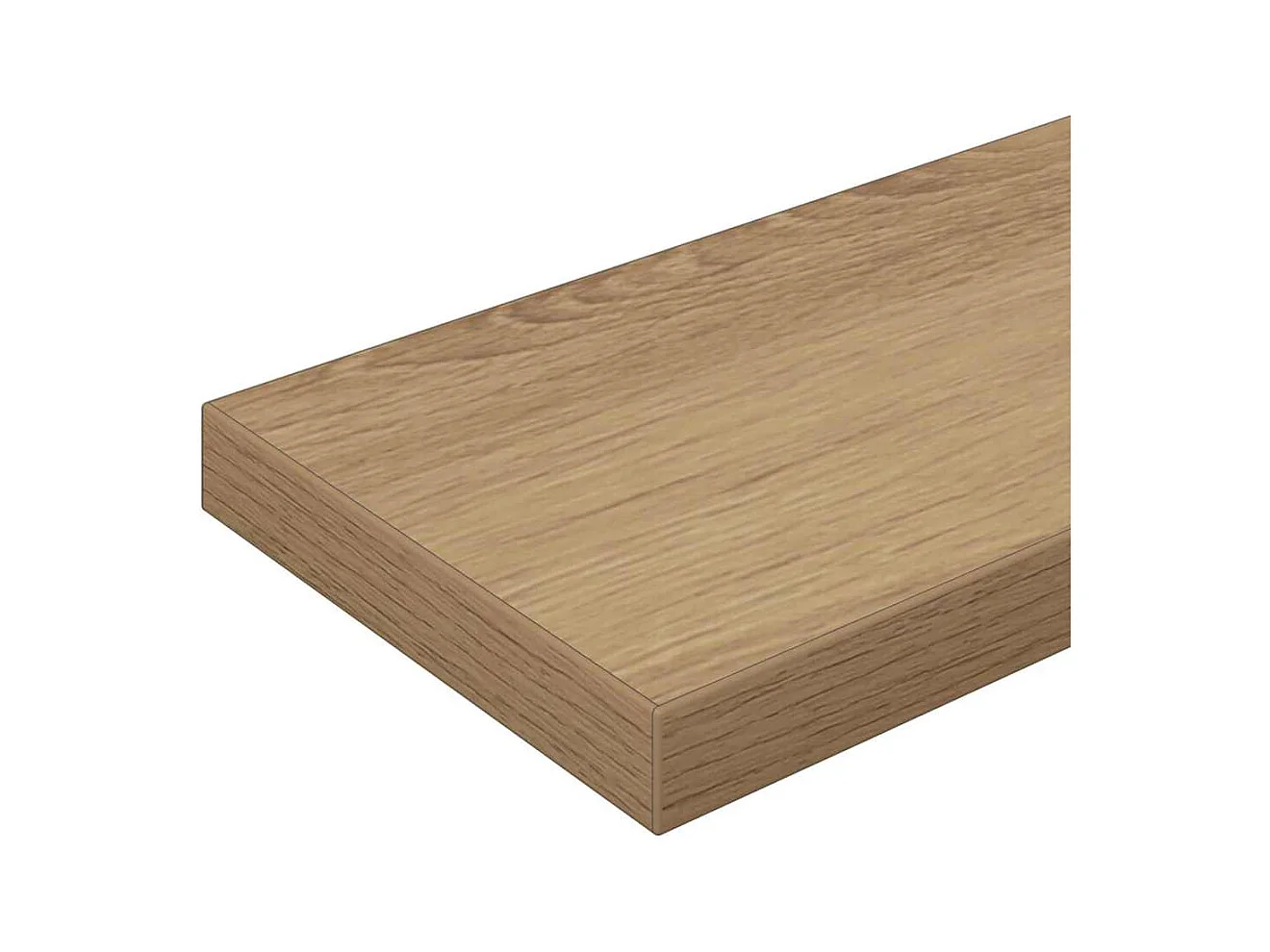 Étagère à livres 4 pcs Marron 100 x 10 x 1.5 cm