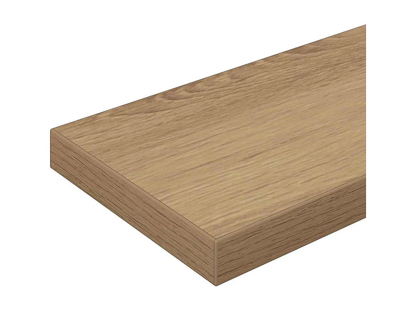 Étagère à livres 4 pcs Marron 100 x 10 x 1.5 cm