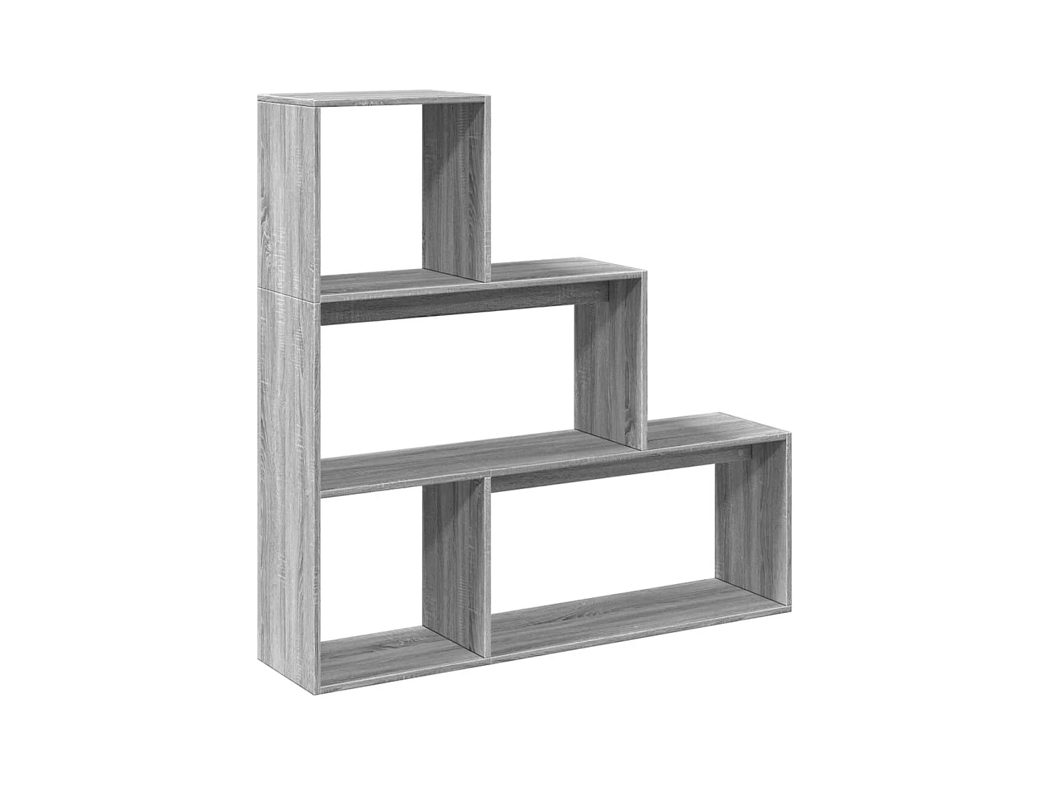 Sonoma Grey 3-laags kamerverdelerplank 123x29x123 cm