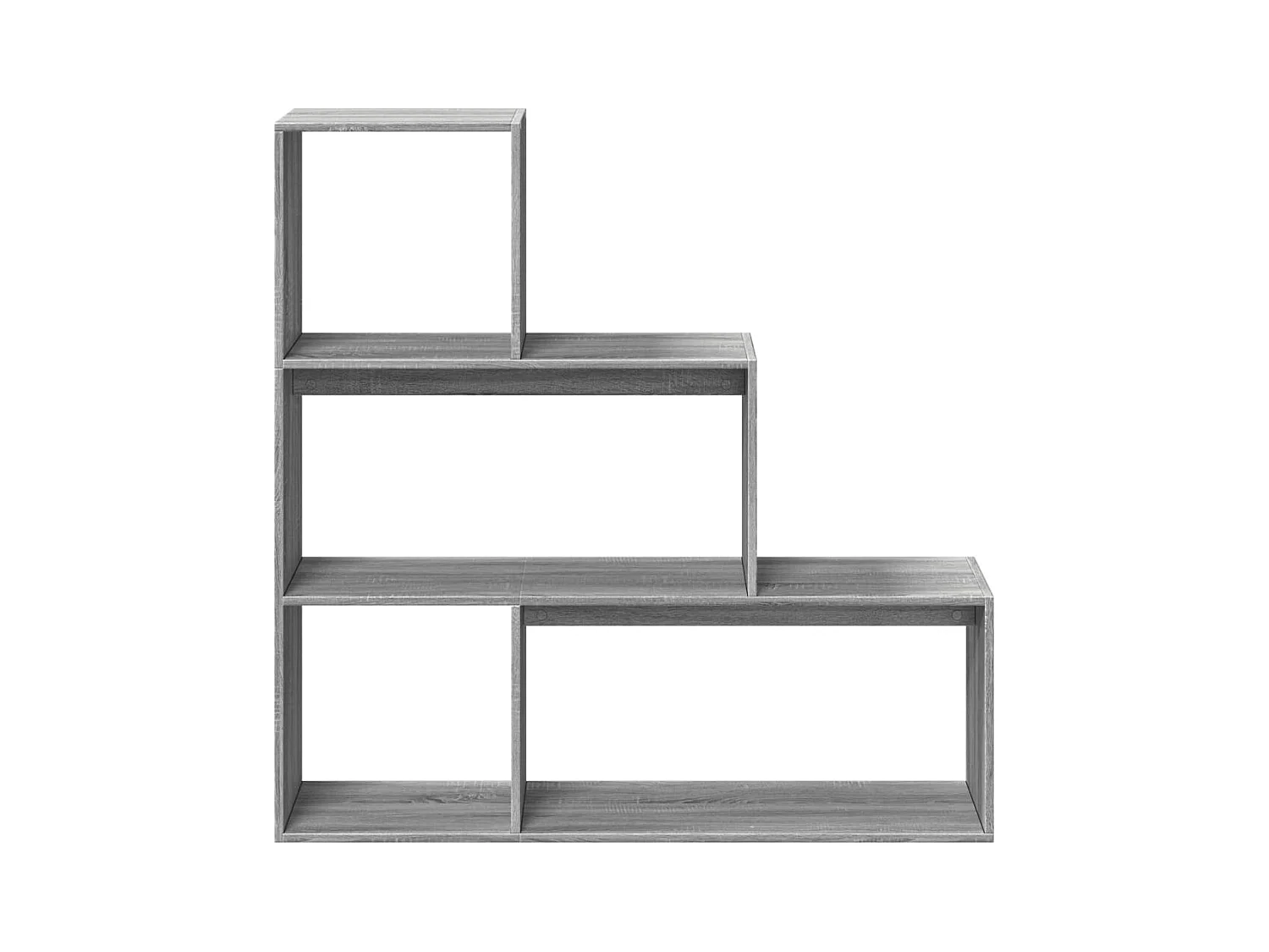 Sonoma Grey 3-laags kamerverdelerplank 123x29x123 cm