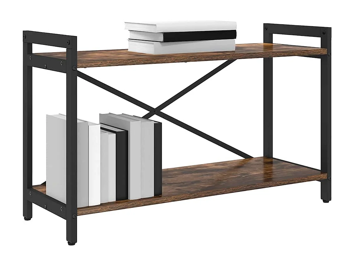 Librería de roble ahumado 80 x 30 x 48,5 cm Madera de ingeniería