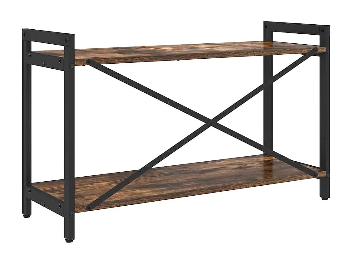 Librería de roble ahumado 80 x 30 x 48,5 cm Madera de ingeniería