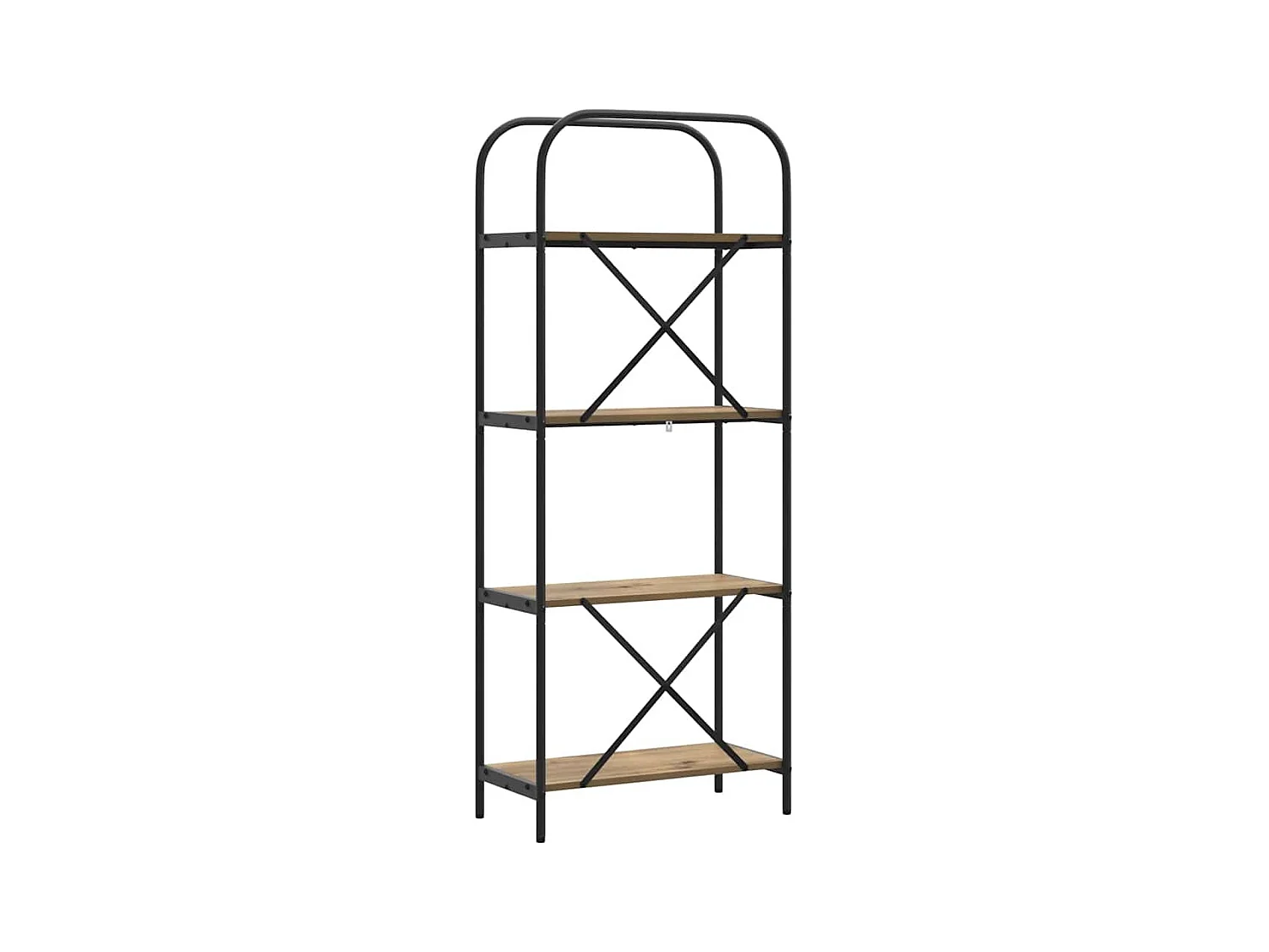 Étagère chêne artisanal 60 x 30 x 146 cm Bois d'ingénierie