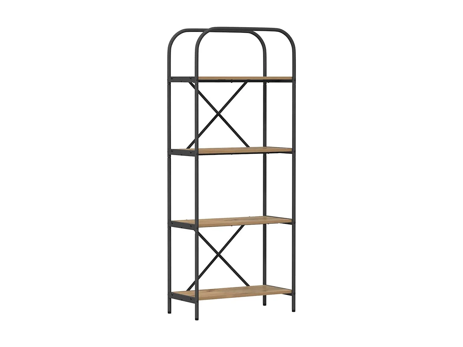 Étagère chêne artisanal 60 x 30 x 146 cm Bois d'ingénierie