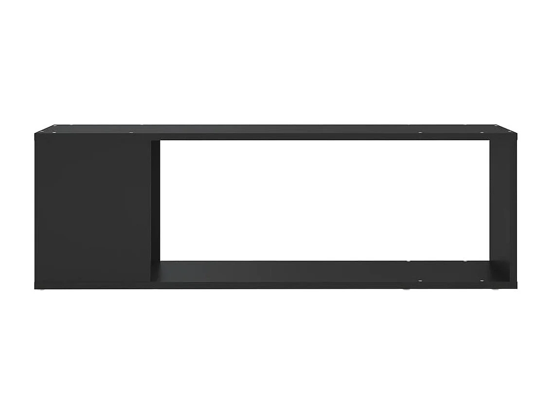Mobile TV nero 100x24x32 cm Legno ingegnerizzato