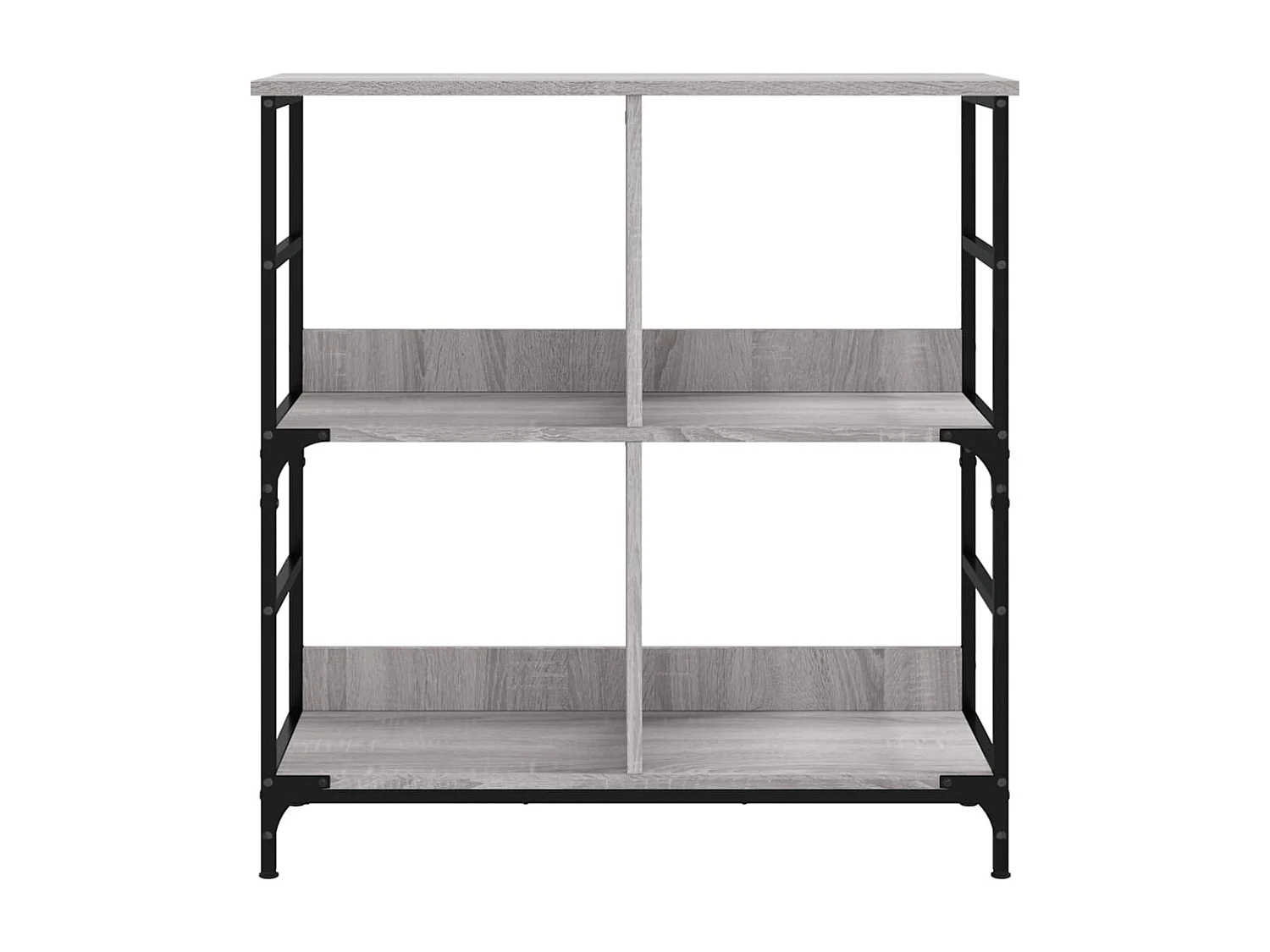 Bibliothèque sonoma gris 78,5x33x82 cm bois d'ingénierie