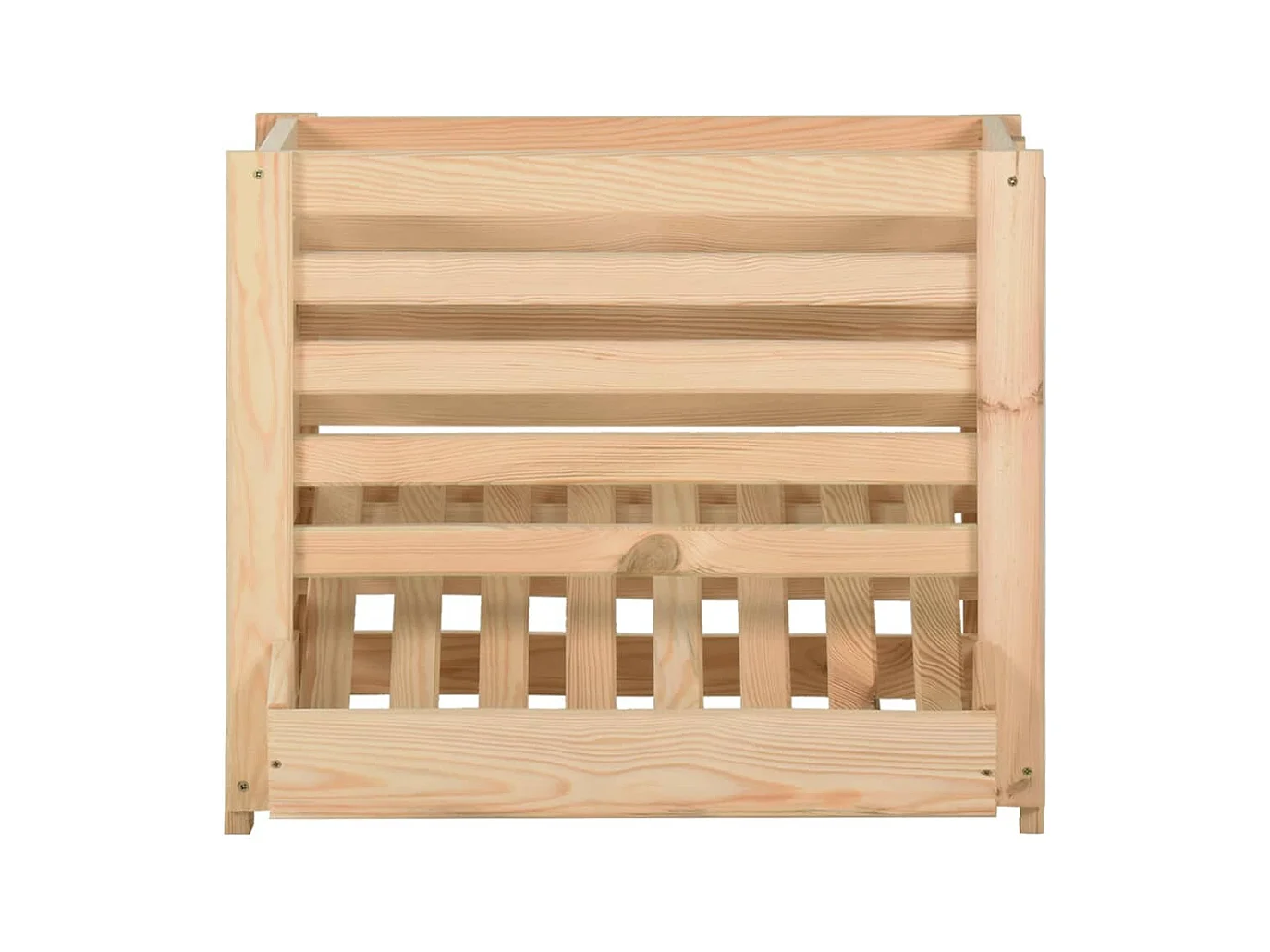 Boîte à pommes de terre 60x40x50 cm Bois de pin solide