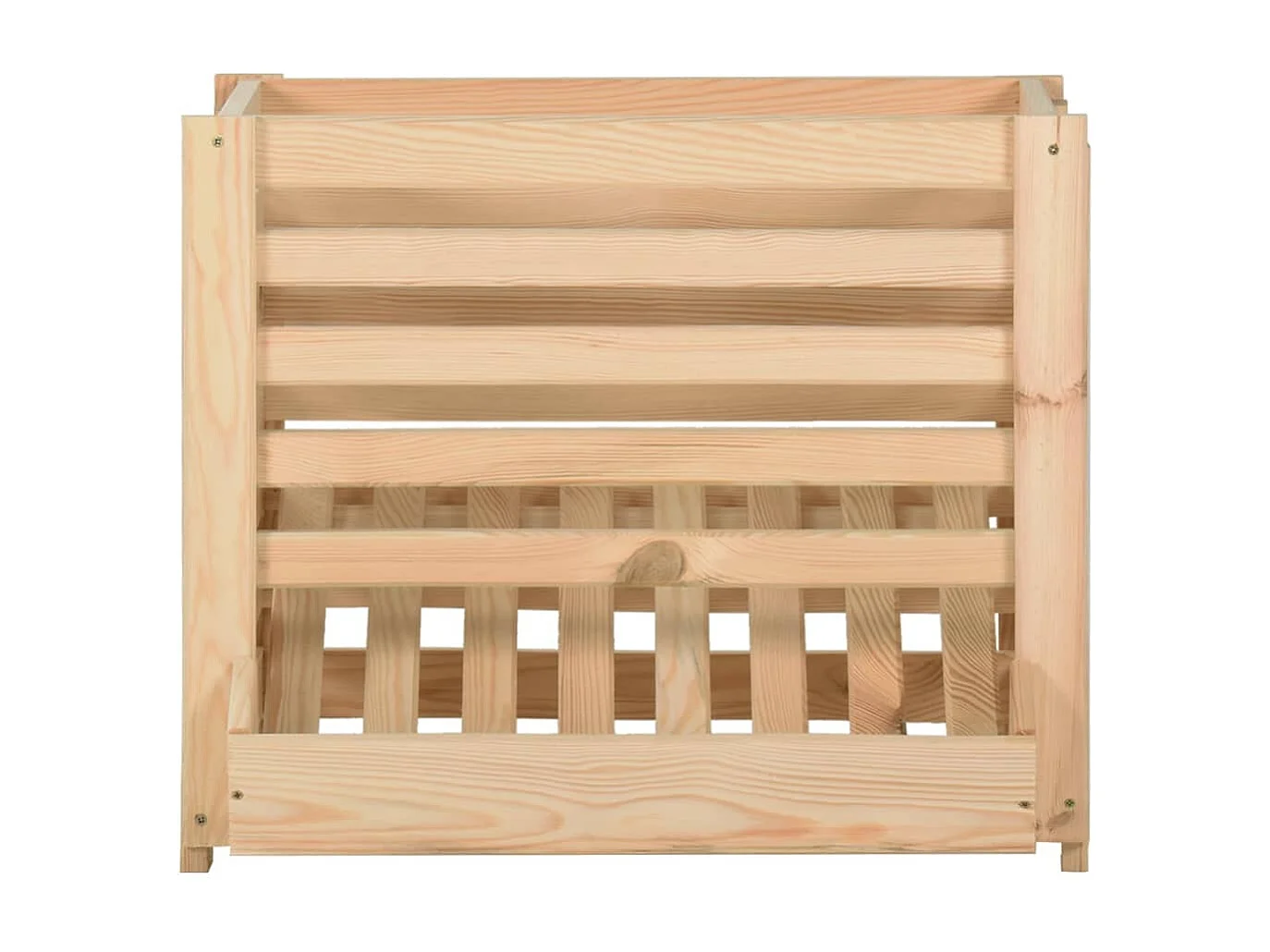 Boîte à pommes de terre 60x40x50 cm Bois de pin solide