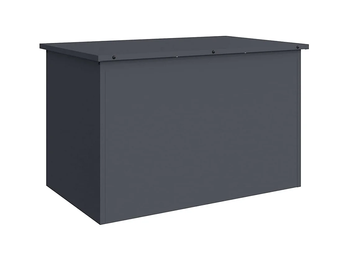 Boîte de Rangement Extérieure Anthracite 80 x 50.5 x 50 cm