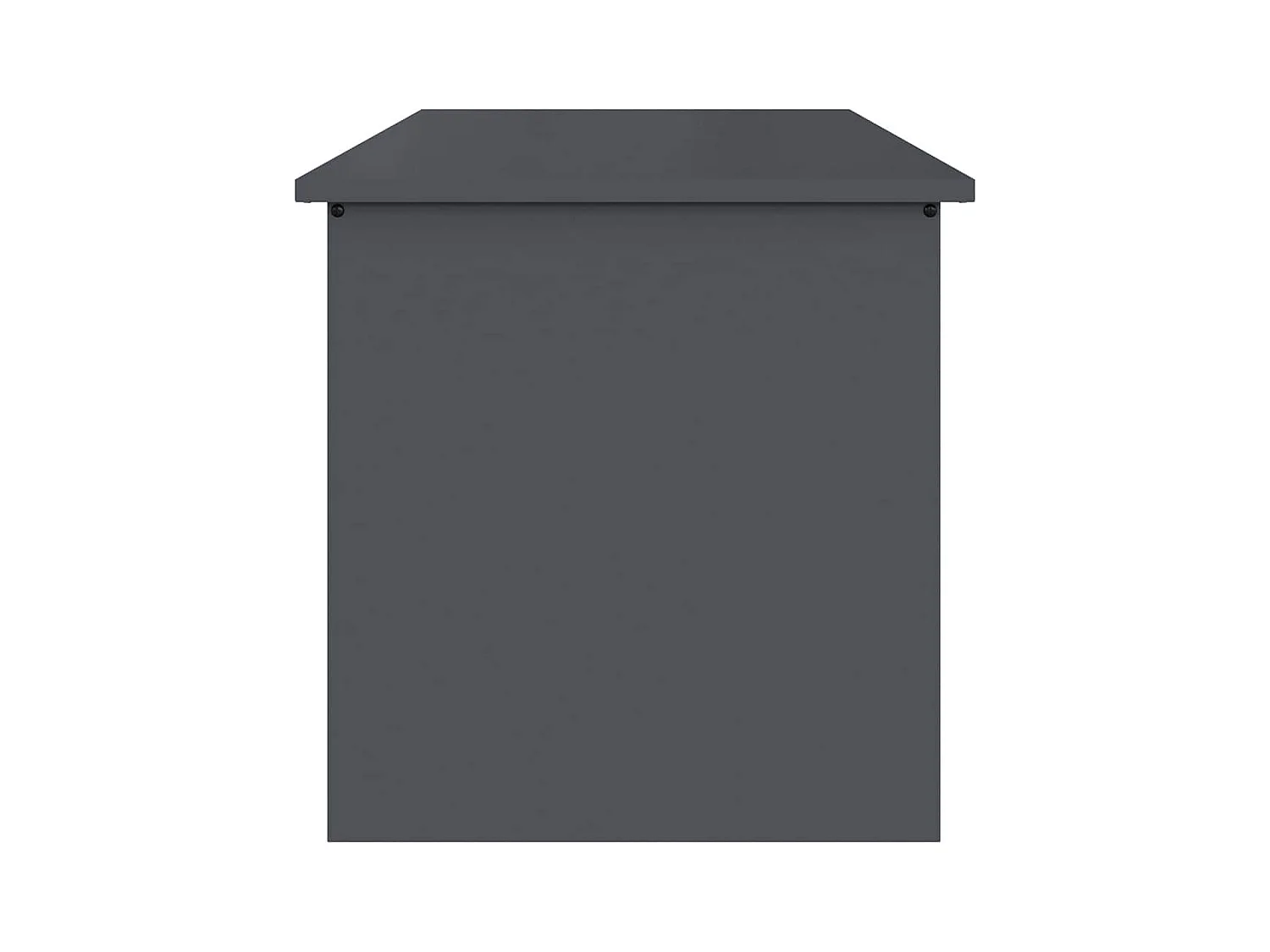 Boîte de Rangement Extérieure Anthracite 80 x 50.5 x 50 cm