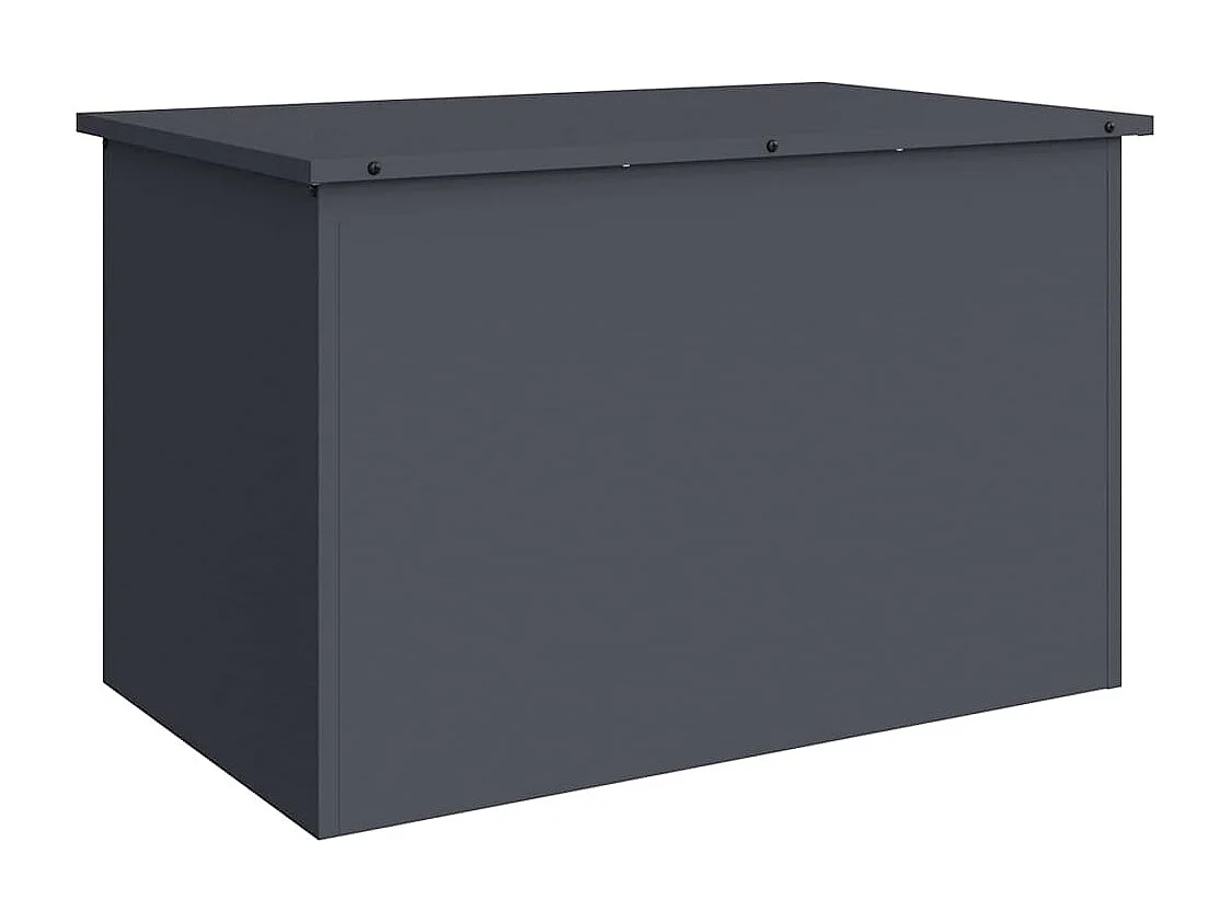 Boîte de Rangement Extérieure Anthracite 80 x 50.5 x 50 cm