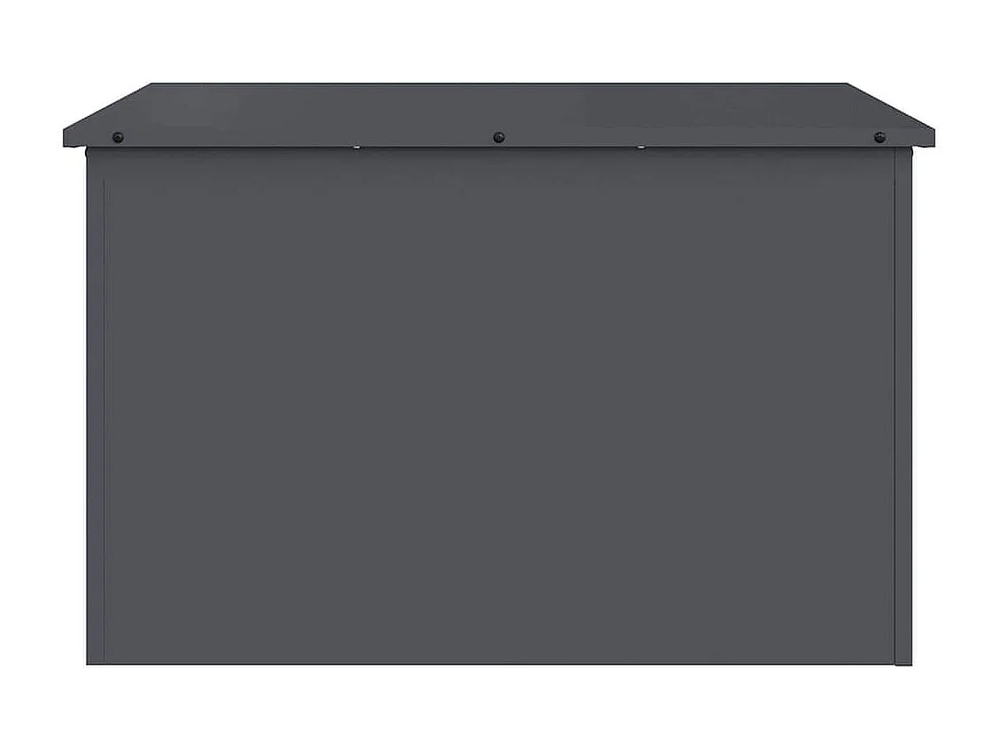 Boîte de Rangement Extérieure Anthracite 80 x 50.5 x 50 cm